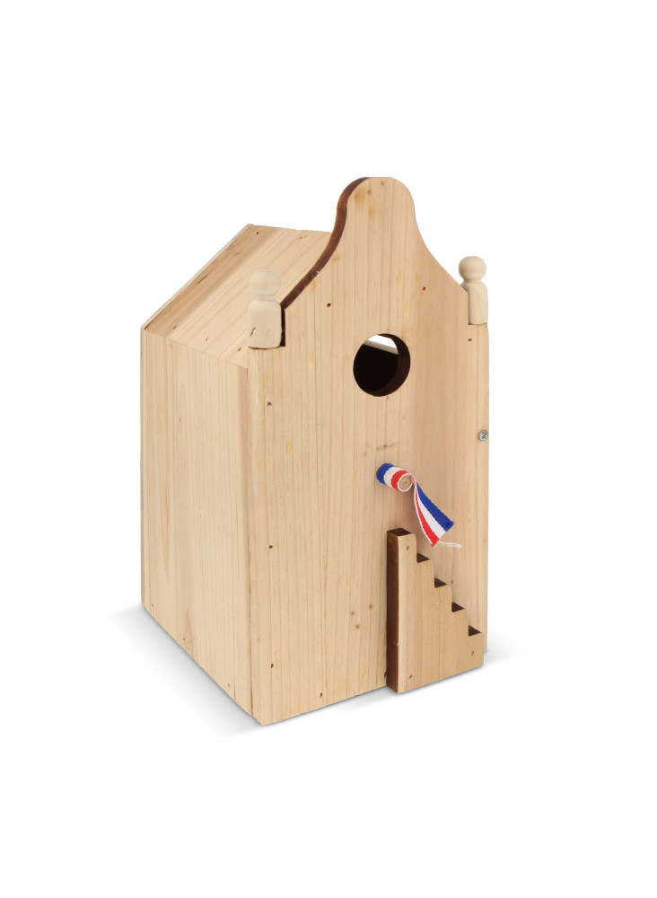 Maison d'oiseau en bois 