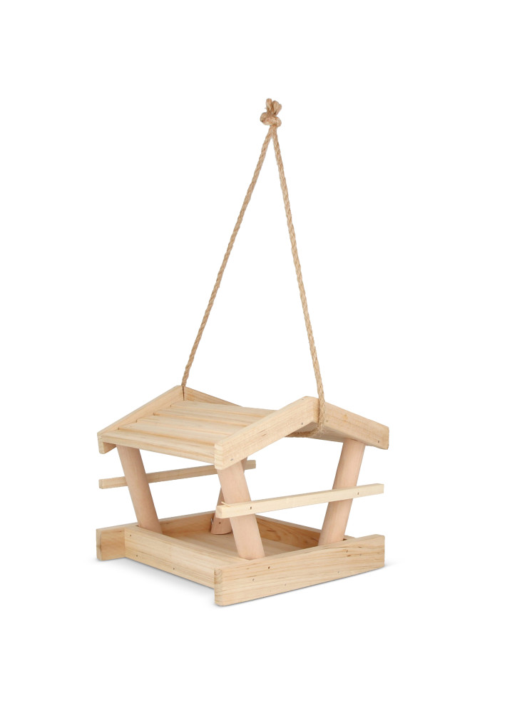 Mangeoire à oiseaux en bois FSC