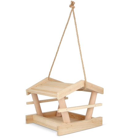 Mangeoire à oiseaux en bois FSC