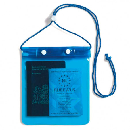 Étui tour de cou étanche publicitaire