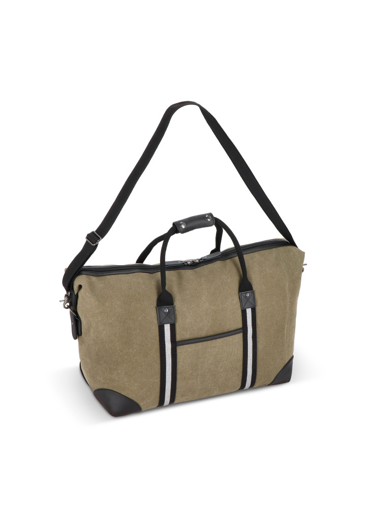 Sac de week-end en toile de coton recyclé Harper