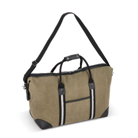 Sac de week-end en toile de coton recyclé Harper