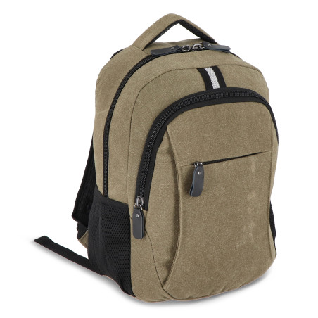 Sac à dos en toile de coton recyclé Harper
