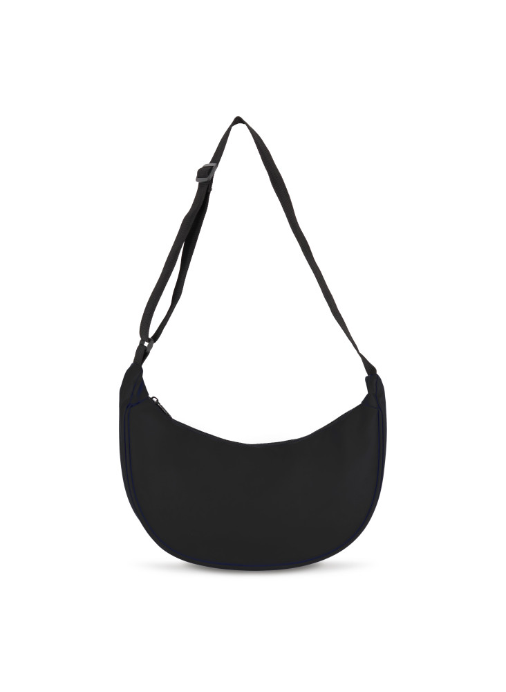 Sac à bandoulière demi-lune en R-PET 600D enduit de PU