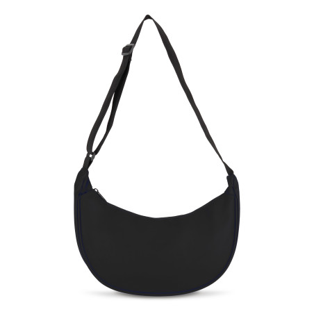 Sac à bandoulière demi-lune en R-PET 600D enduit de PU