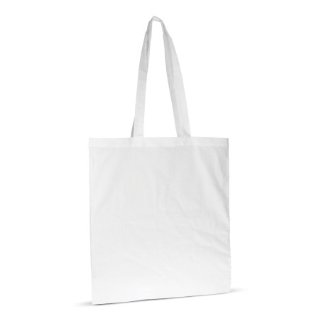 Sac en coton bio couleur long 140g/m² 38x42 cm