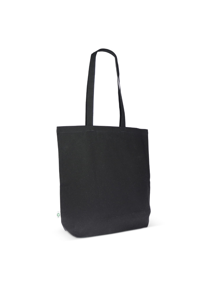 Sac en coton bio couleur long 270g/m² 42x12x43 cm