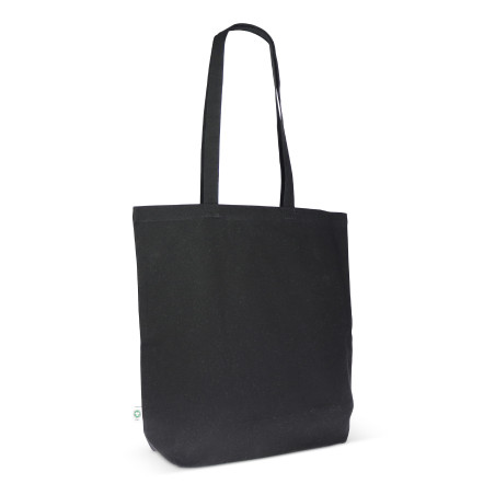 Sac en coton bio couleur long 270g/m² 42x12x43 cm