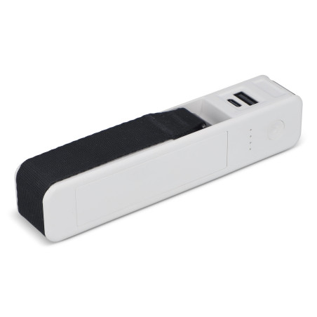 Travel Powerbank 2600 mAh 5-en-1 - Balance de Lugage - Lampe de poche - Règle - Thermomètre