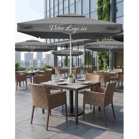 Parasol Tropic publicitaire 3.5 m