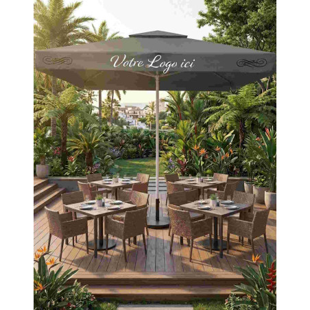 Parasol Rond Publicitaire