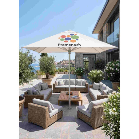 Parasol Classique 4 m publicitaire
