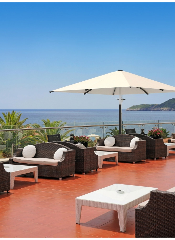 Parasol Atlantic 4X5 m 100% personnalisable