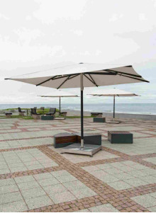 Parasol Carré Atlantic 3.5 m personnalisé