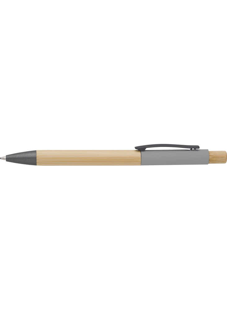 Stylo bille Anke | Bambou | Aluminium