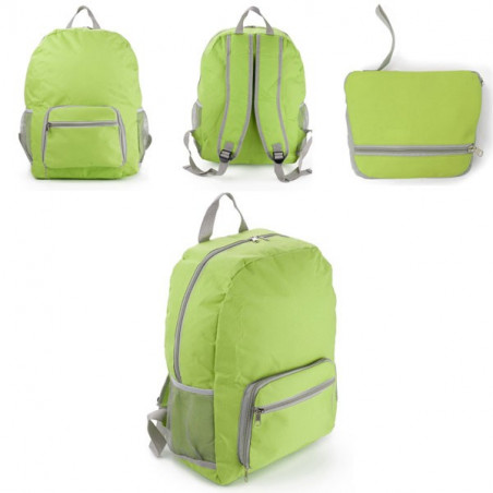 Sac à dos pliable en polyester 600D publicitaire