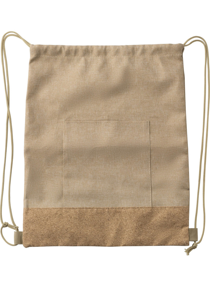 Sac à cordon Ansel | Fond en liège | 6 l