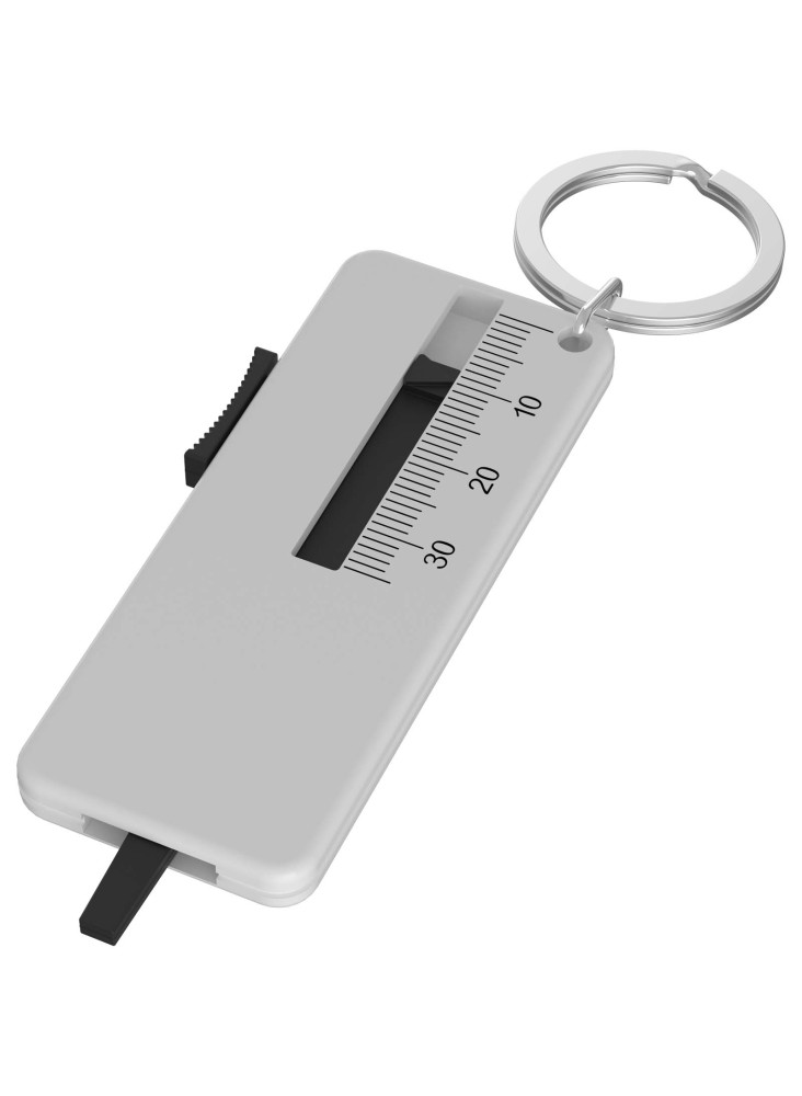 Porte-clés Rove recyclé vérificateur de structures de pneu