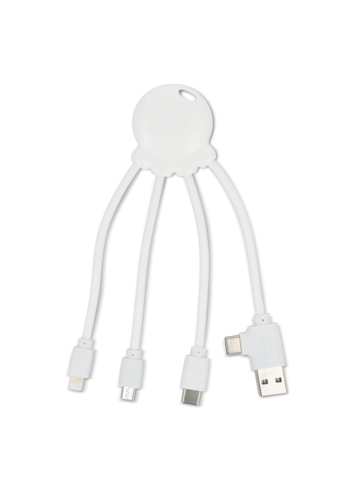 4009| Xoopar Eco Octopus Câble de recharge Ocean Bound Plastic