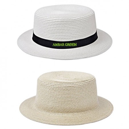 Canotier  paille publicitaire