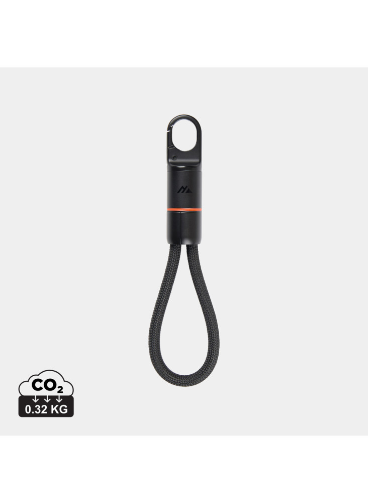 Câble mousqueton avec charge rapide 60W Nordic Drift Everest