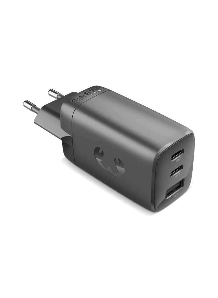 Fresh 'n Rebel chargeur rapide pour ordinateur portable 67 W GaN USB-C et USB-A