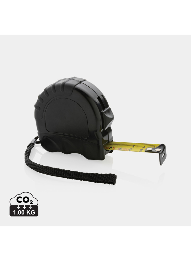 Mètre ruban 5M/19 mm en plastique recyclé RCS
