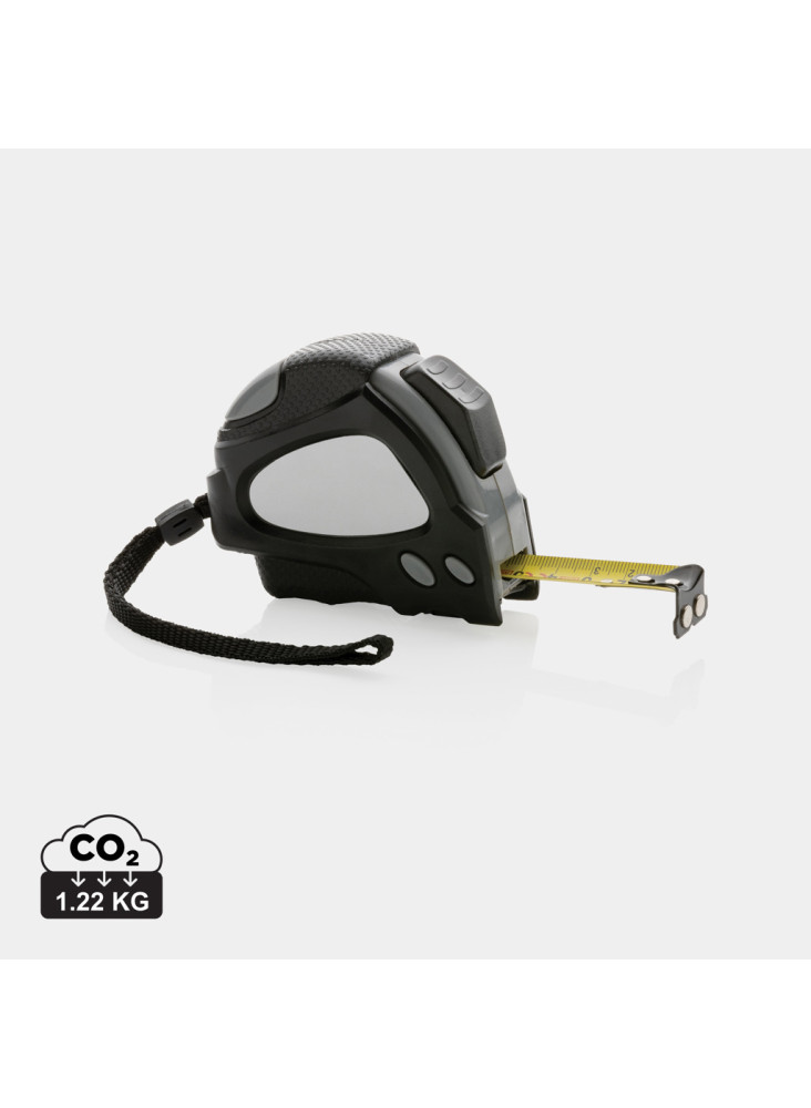 Mètre ruban Auto stop 5M/19mm en plastique recyclé RCS