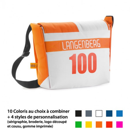 Grand Sac à bandoulière sur mesure publicitaire