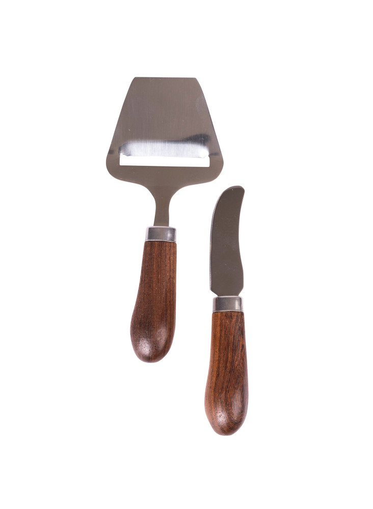 Sagaform Astrid Trancheur à fromage et couteau à beurre 2 pcs