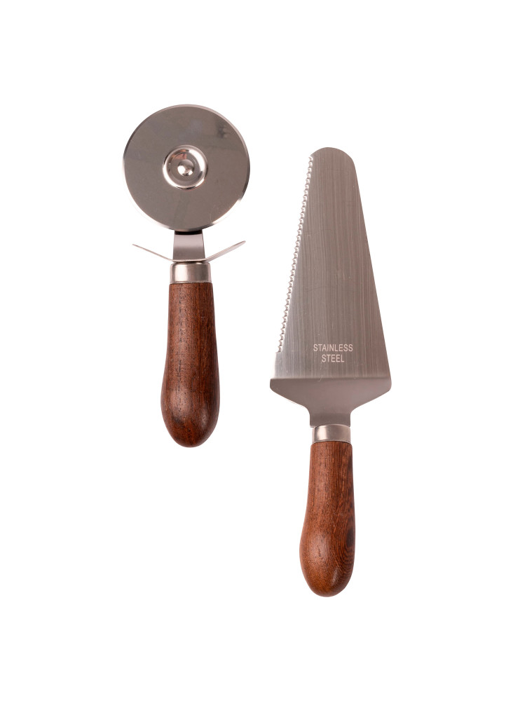 Sagaform Astrid Set à pizza/ tarte 2 pcs
