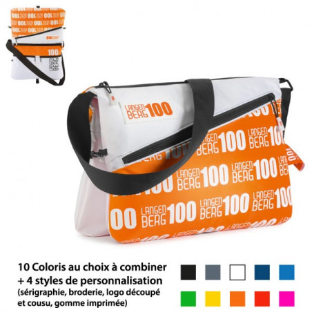 Sac à Bandoulière bi-color Sur Mesure personnalisé