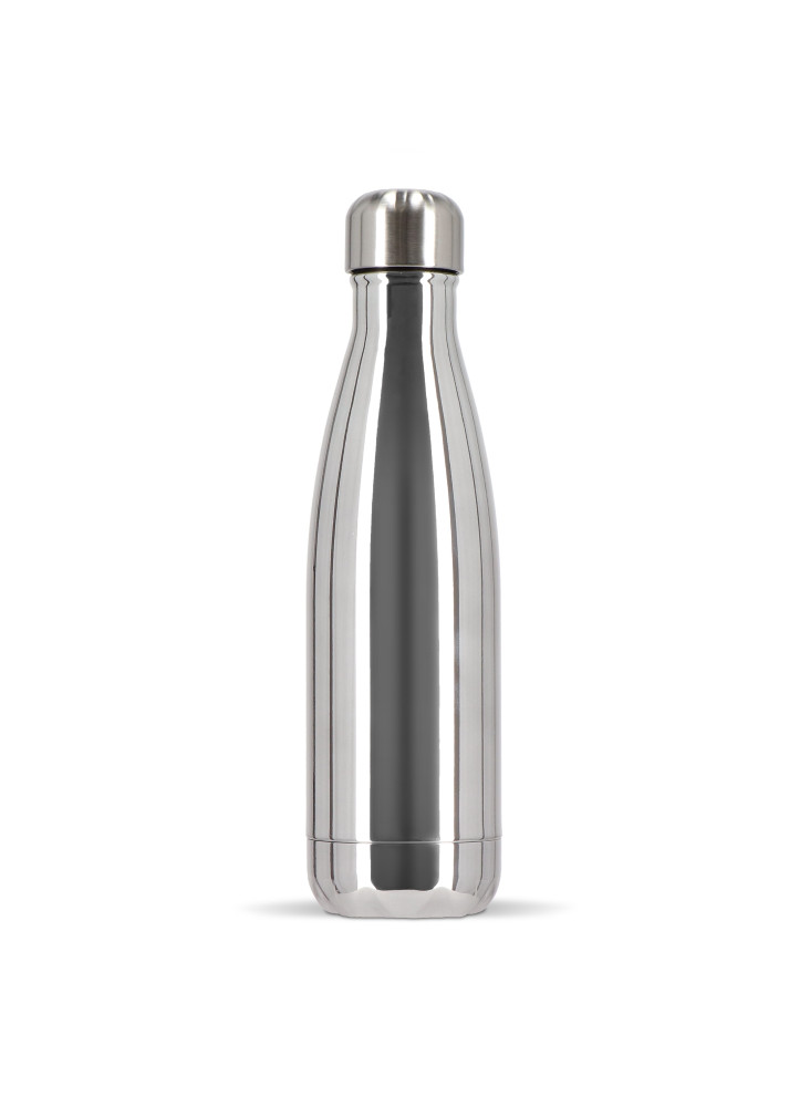 Sagaform Bouteille en acier Nils Chrome 500 ml