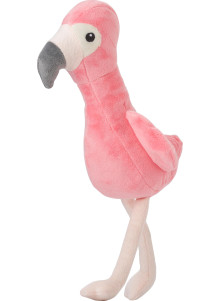 Flamant rose en peluche...
