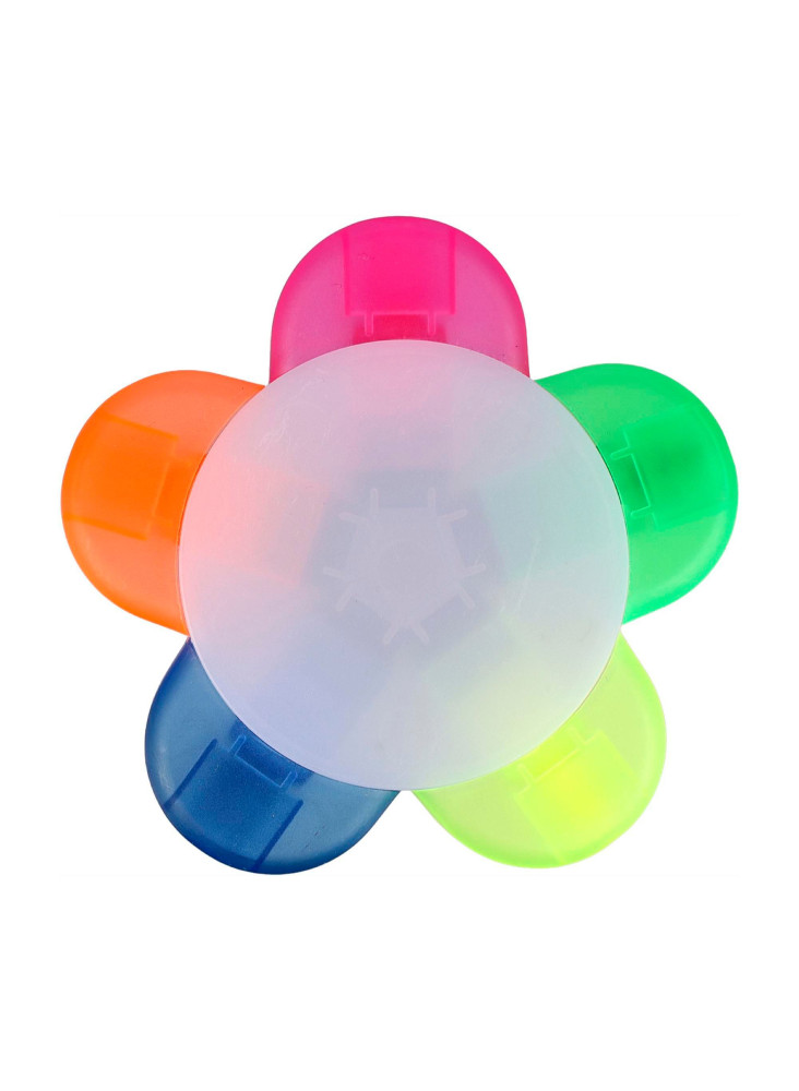 Set de surligneurs Brodie | Plastique | 5 couleurs