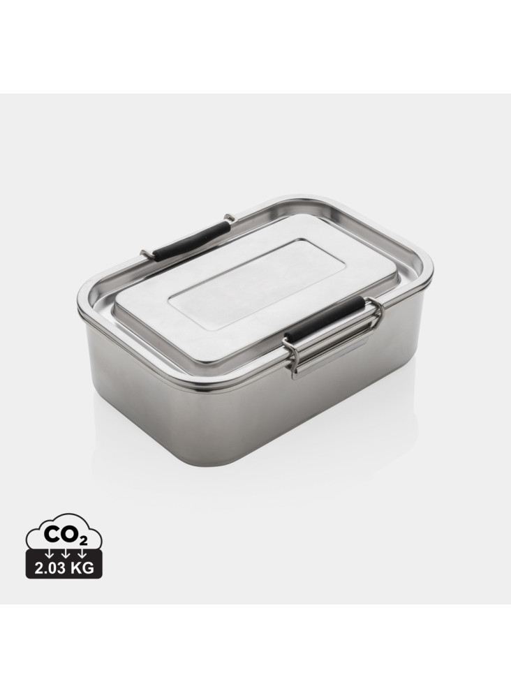 Lunch box étanche en acier inoxydable recyclé RCS