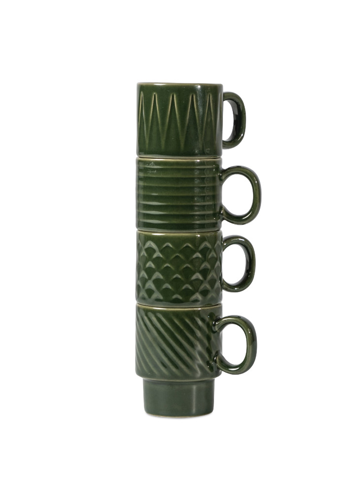 Sagaform Tasse à espresso Coffee & More 4 pièces 100ml