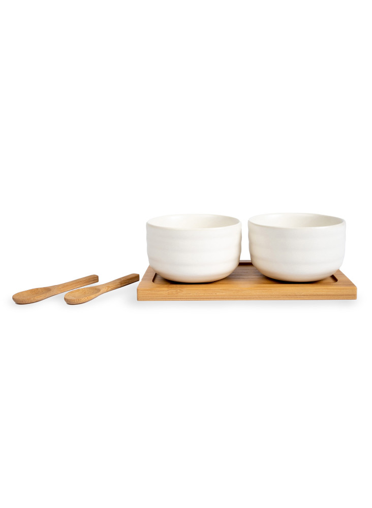 Sagaform Ellen Bowl Set With Spoons 170ml