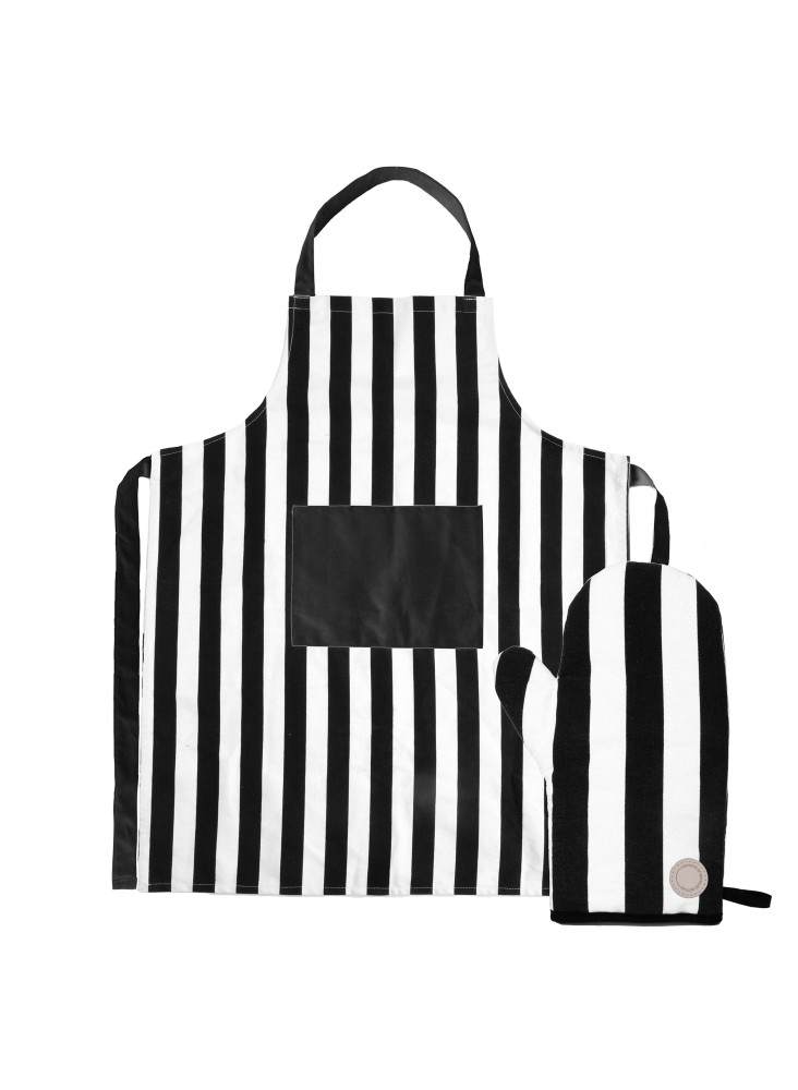 Ensemble tablier et gants bbq Aron