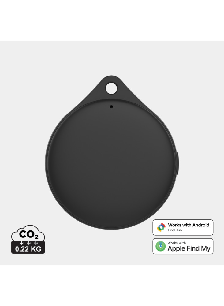 Géolocaliseur en plastique recyclé RCS IPX5 Findpop Dual