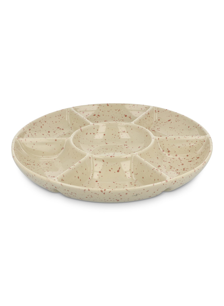 Assiette ronde en céramique Sagaform Ditte 26 cm