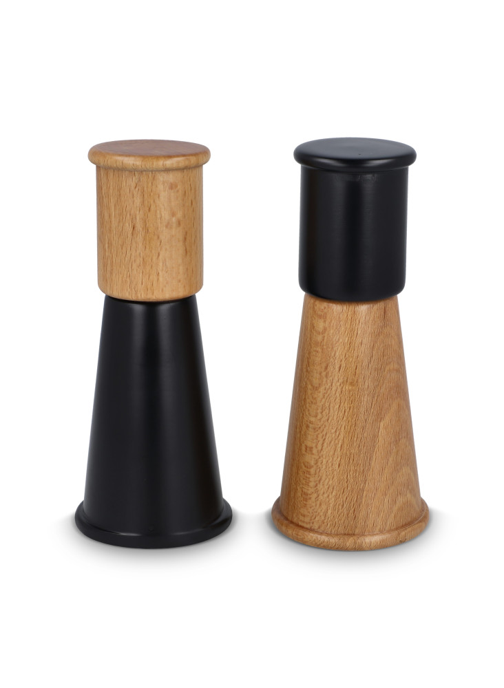 Sagaform Gurken Set de moulins à sel et à poivre, petit format, 15 cm