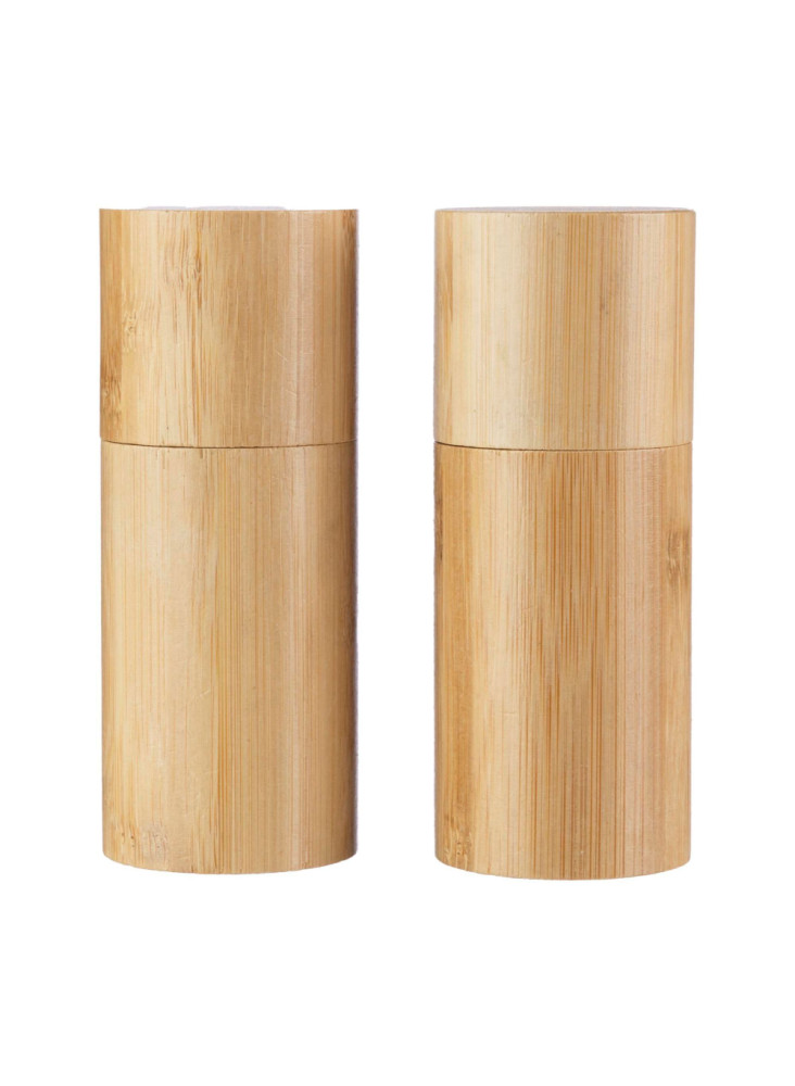Set de moulins à sel et poivre Christine | Bambou | 2 pcs