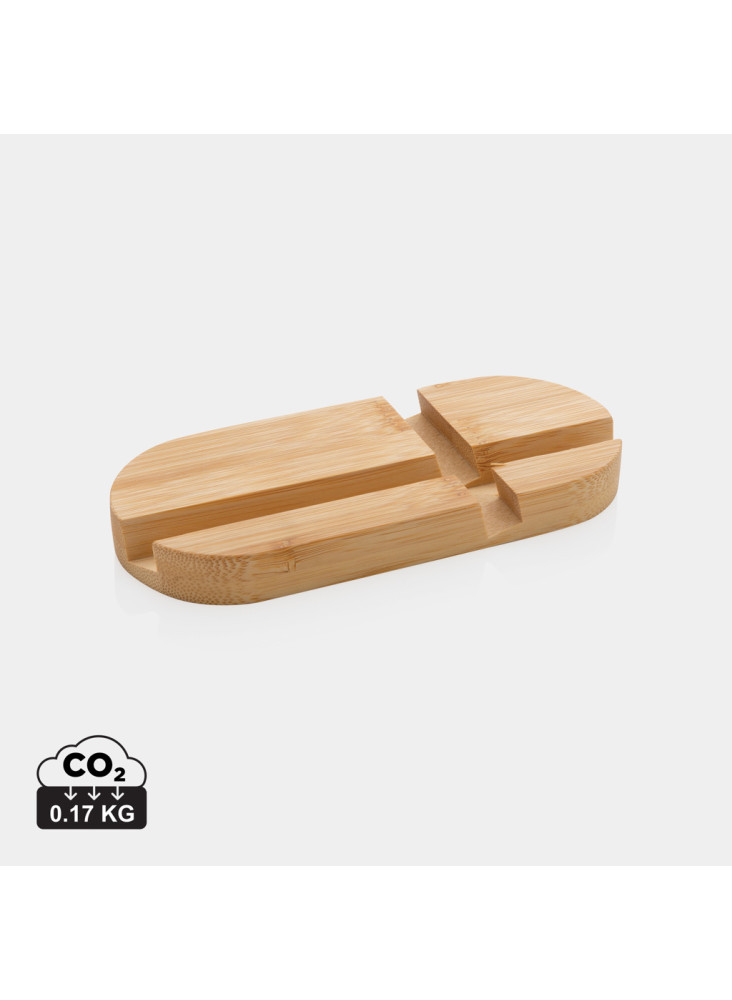Support tablette ou téléphone en bambou