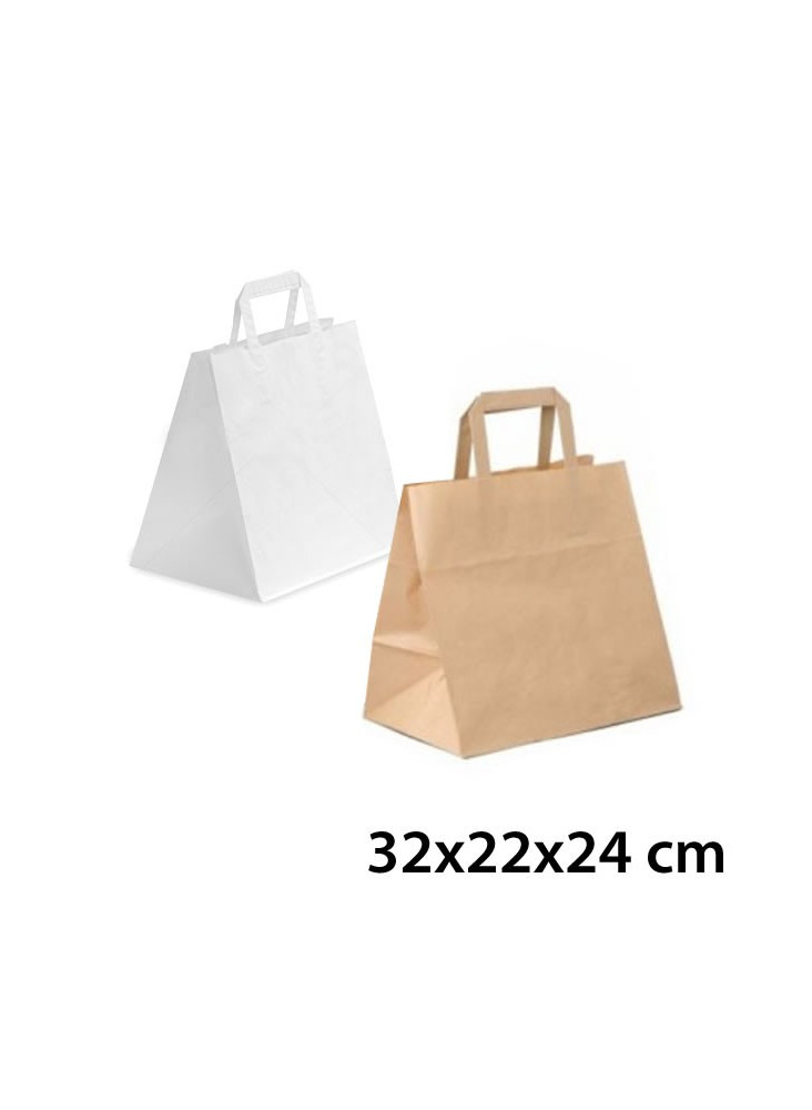 Grand Sac Kraft Traiteur personnalisable