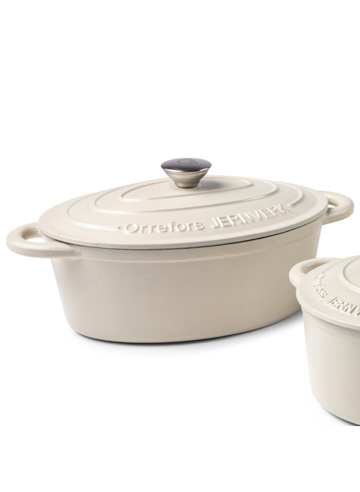 Orrefors Jernverk Poêle en fer émaillée ovale 3.5L