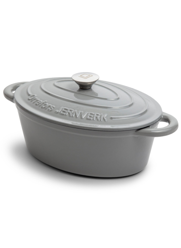 Orrefors Jernverk Poêle en fer émaillée ovale 3.5L