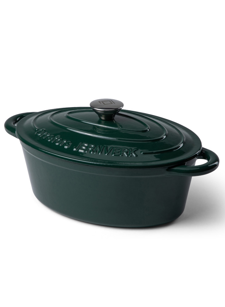 Orrefors Jernverk Poêle en fer émaillée ovale 3.5L