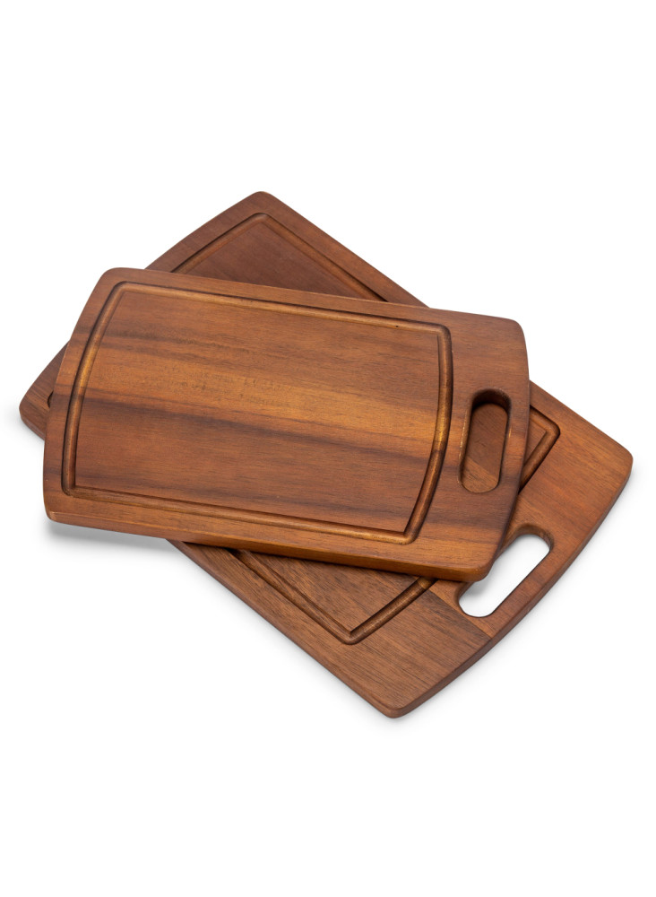 Orrefors Jernverk 2 paquets de planches à découper en bois Acacia