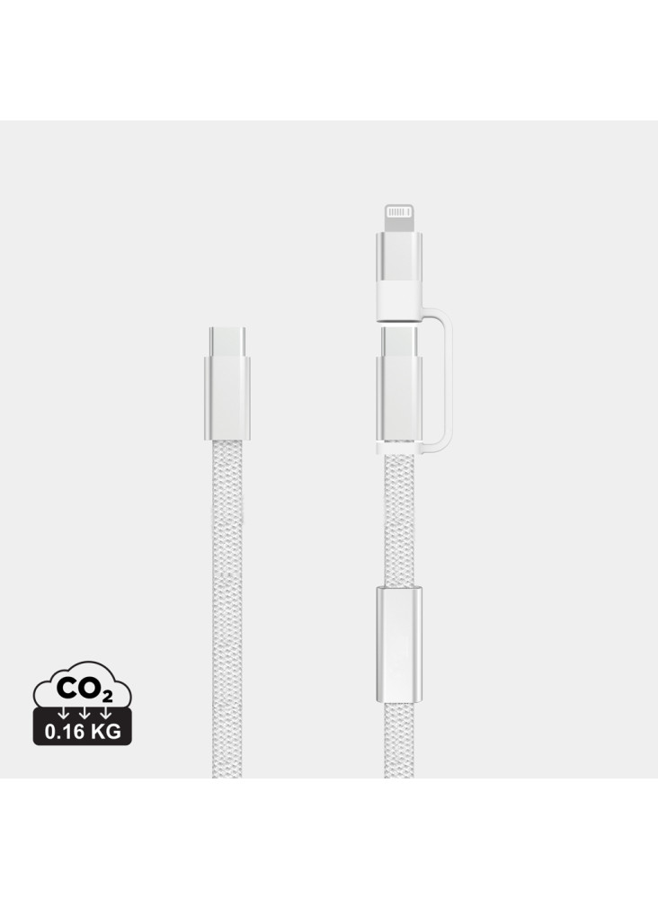 Câble de recharge rapide 60W 2-en-1 Arc RCS